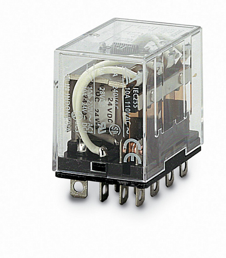 Реле серии LY Omron LY4 24DC