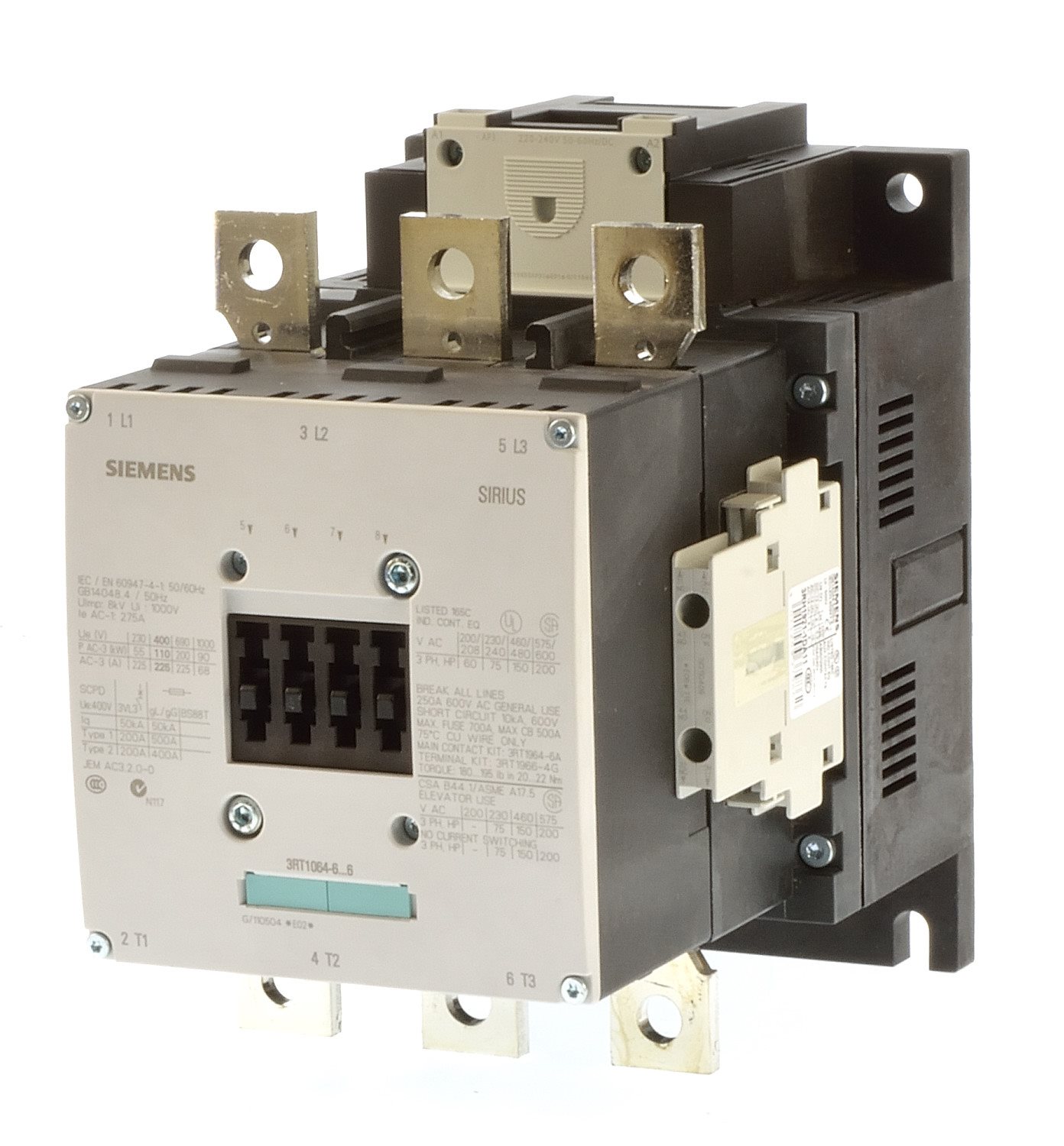 Контактор Siemens 3RT1064-2AF36