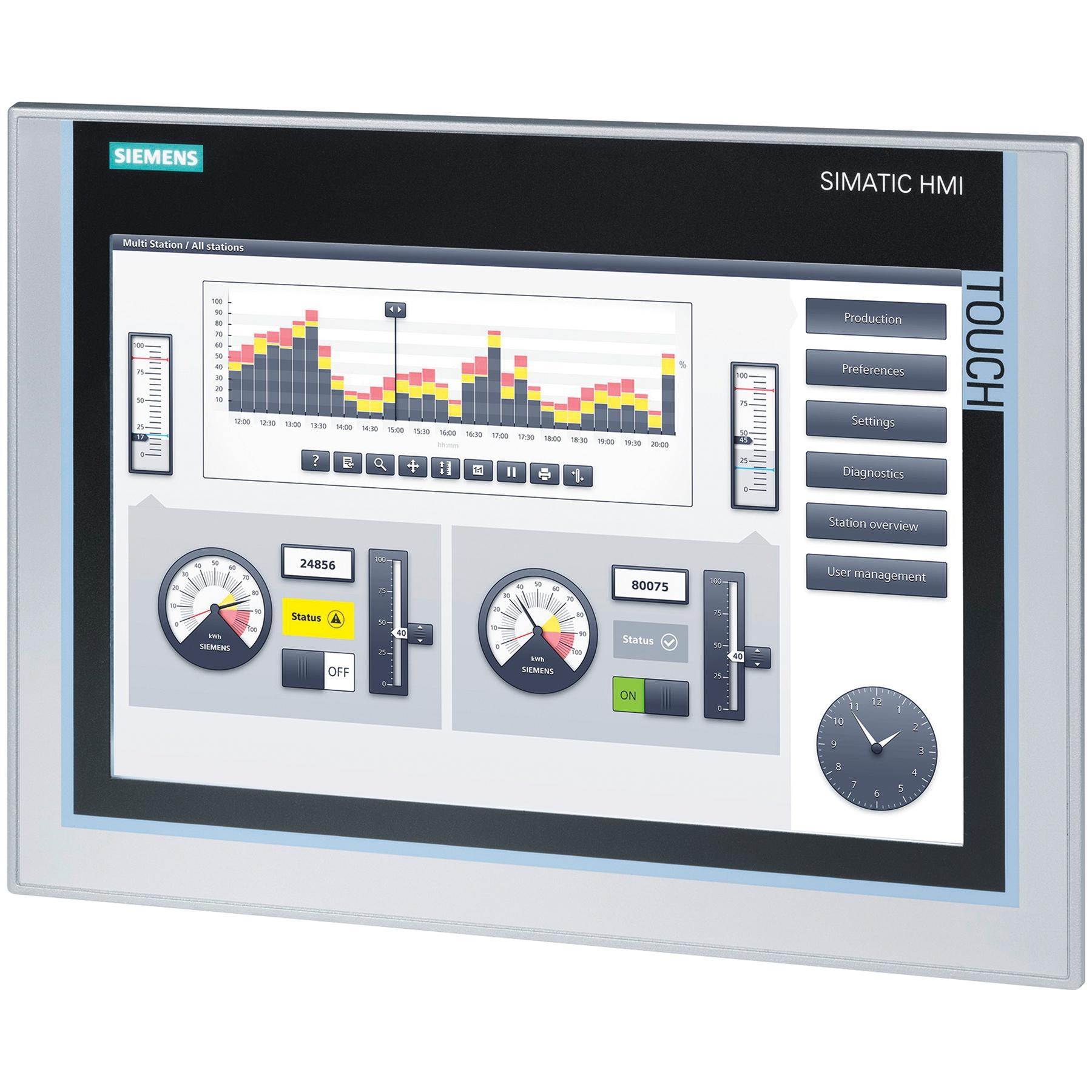 Панель оператора Siemens 6AG1124-0GC01-4AX0